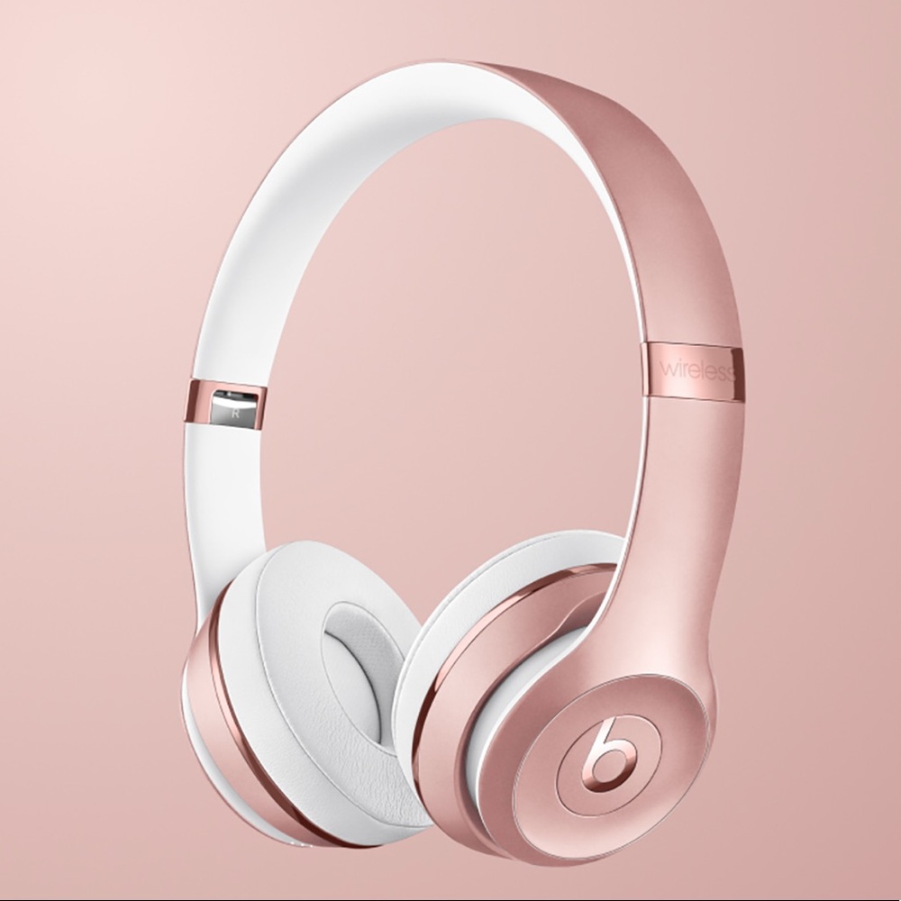 Beats Solo3 Wireless Headphones Rose Gold